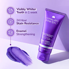 HIMALAYA PINKSALT Purple toothpaste premium packaging design