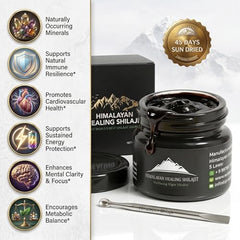 Himalayan Shilajit lab test certificate emphasizing purity and safety