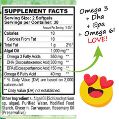 Hippie Farms DHA EPA capsules in bottle illustrating plant-based omega-3 use.