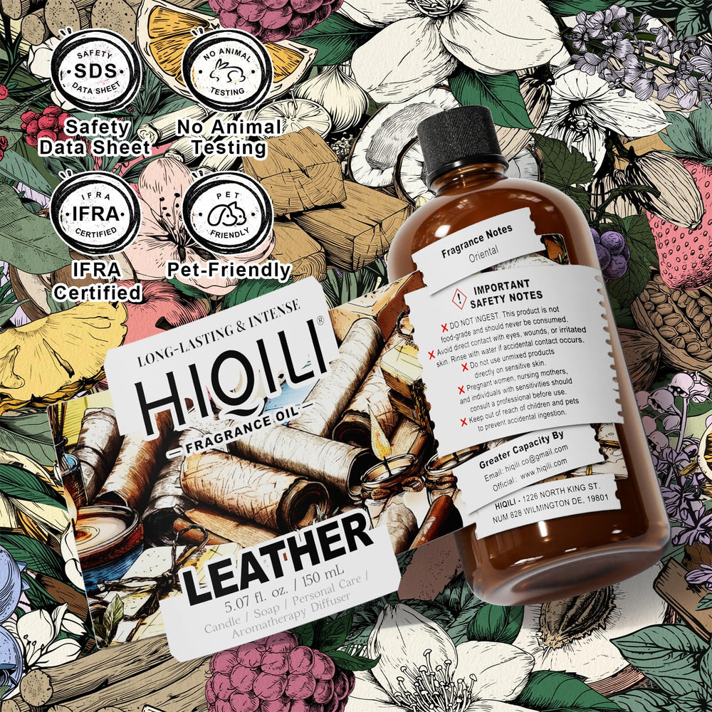 HIQILI body care fragrance oil for bath and beauty blends.