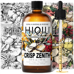 HIQILI Crisp Zenith fragrance oil bottle ready to diffuse for a fresh room