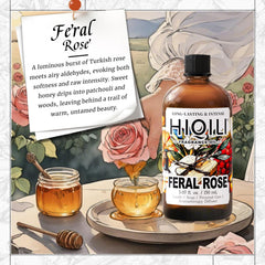 HIQILI Feral Rose diffuser drops refresh a room with a lasting floral note.