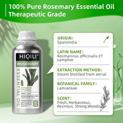 HIQILI rosemary oil origin Spain highlighting quality and tradition
