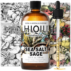 HIQILI Sea Salt Sage diffuser image showing breezy coastal notes for a calm living space