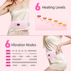 Hirane heating pad with LED display showing heat level for easy customization.