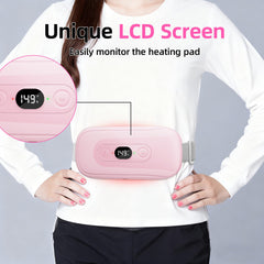 Hirane heating pad soft velvet back for gentle skin comfort.