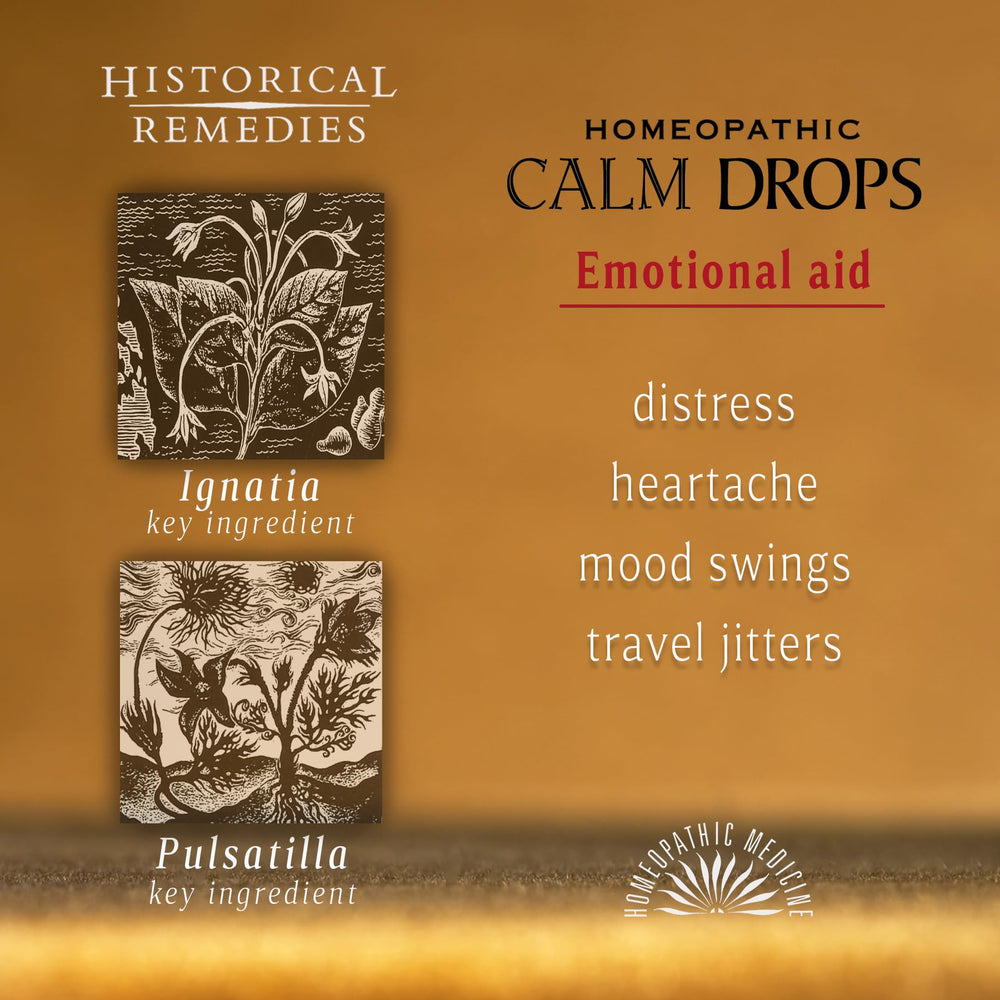 Vanilla aroma close-up of Historical Remedies Calm Drops lozenges.
