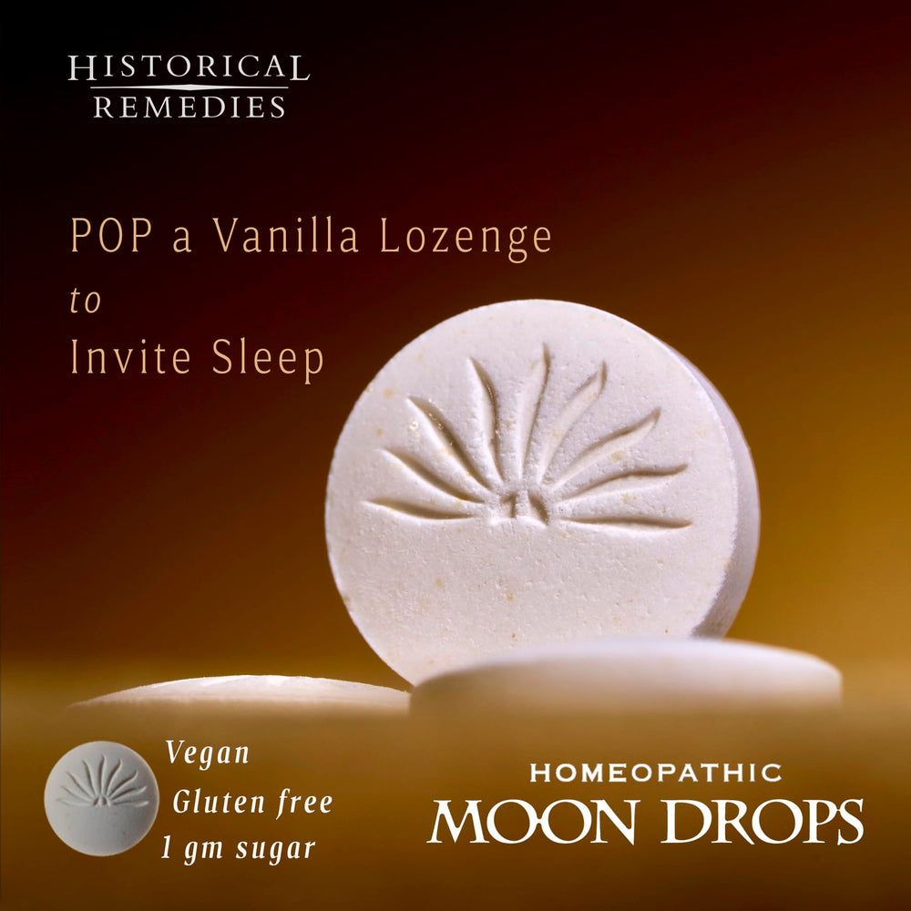 Vanilla lozenges offer soothing aroma and non-drowsy sleep support for restful nights.
