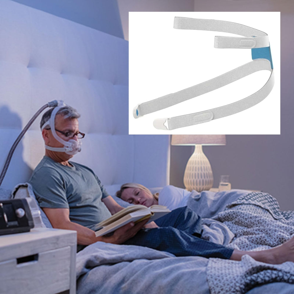 HITISPACE AirFit F30i headgear washable fabric for long-lasting use.