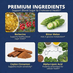 HiWell Berberine ingredients in glass highlight multi-pathway metabolism support.