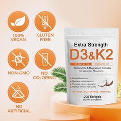Hlonns Easy-to-swallow softgels presentation for convenient daily intake.