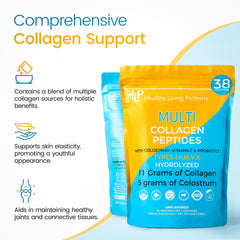 HLP Collagen coffee mix enhances morning beverages without altering flavor.