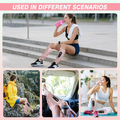 hlpsionlp massager pink one-click mode controls for quick relaxation.