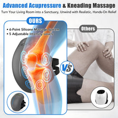 HLTHZONE Four smart presets for personalized knee massage sessions