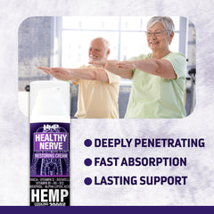 Menthol cooling sensation from HMP Neuropathy Cream