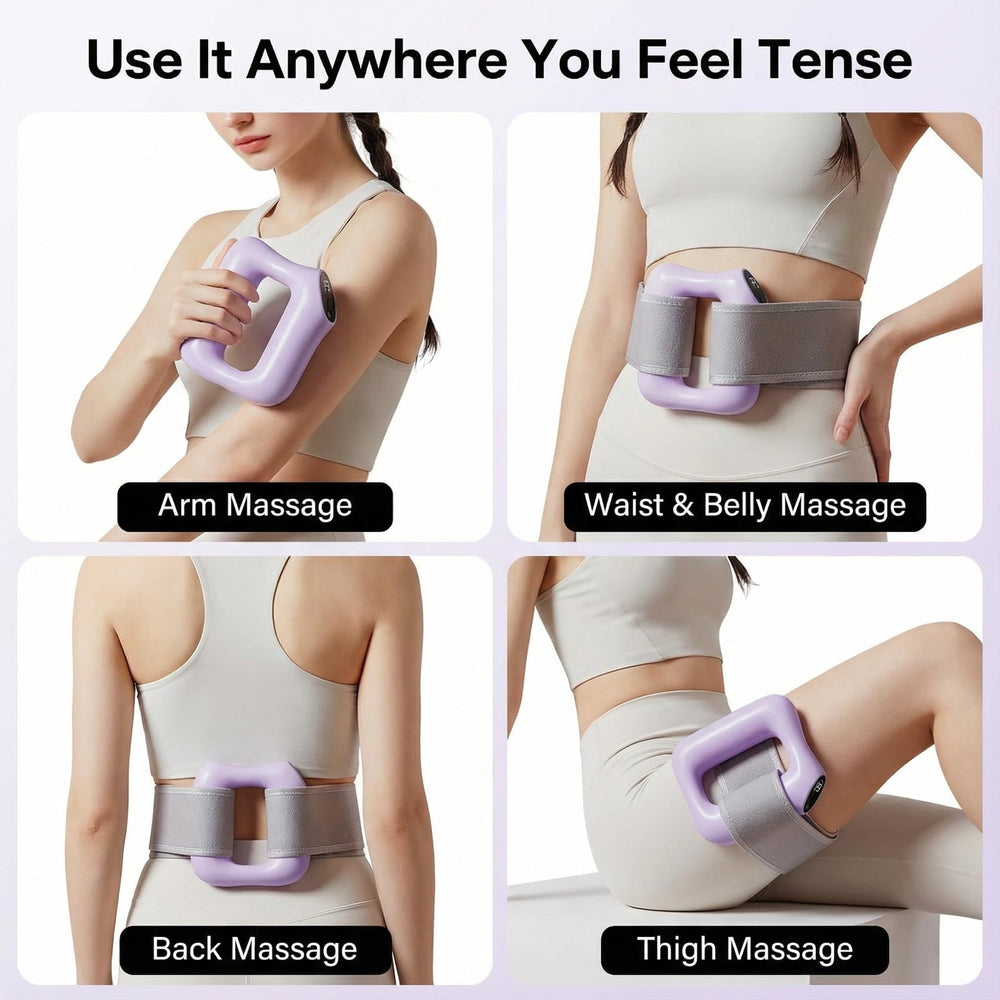 HNSYDZSW massager offers 8 vibration modes for customizable comfort