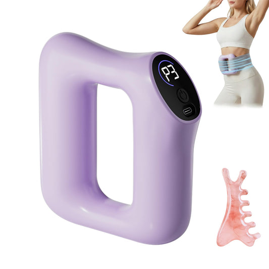 HNSYDZSW full-body massager wrapped around the waist for hands-free relaxation