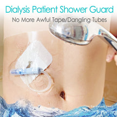 Hola Health clear adhesive bandage for surgical wounds keeps skin dry while showering
