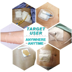 Hola Health wound-dressing shield maintains dryness and comfort during bathing