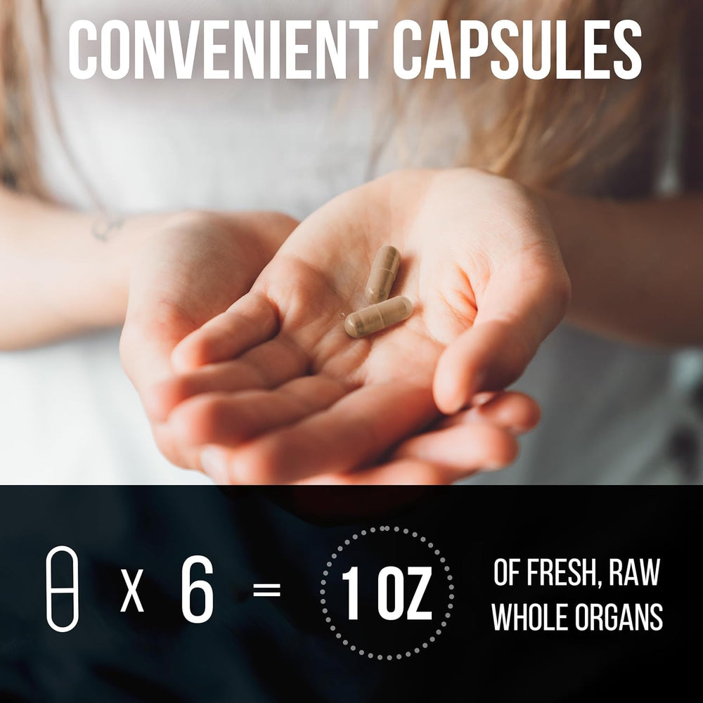Holistic Method bottle and capsule vial display with nutrition facts label.