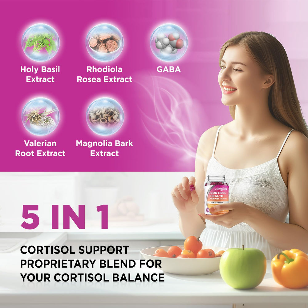 HOLLEGEND brand logo representing cortisol wellness