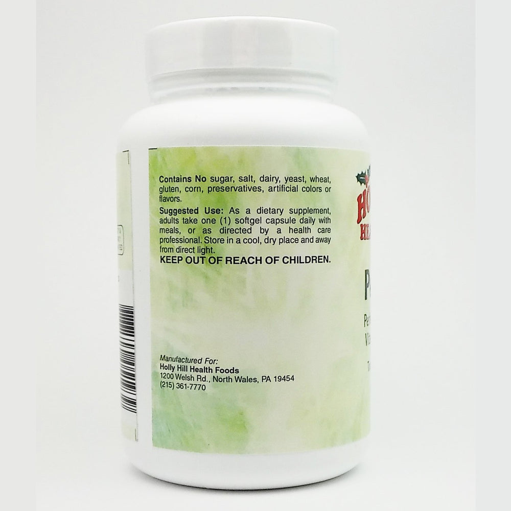 Holly Hill Health Foods Perfect E Compound softgels for daily antioxidant support