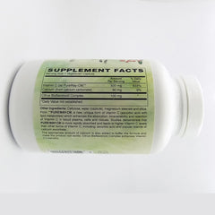 Holly Hill PureWay-C capsules closeup emphasizing GI-friendly delivery for daily use.