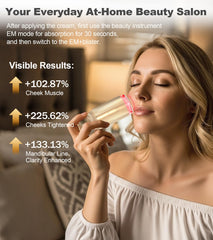 Holsn Face Massager Tool with Replacement Filters for easy maintenance.