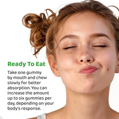 HOLYMARY Yerba Mate Gummies after meals for digestive support.