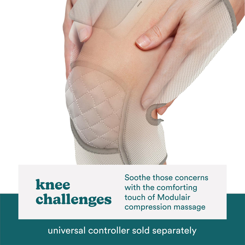 Knee wrap heat settings provide warm, soothing relief after activity