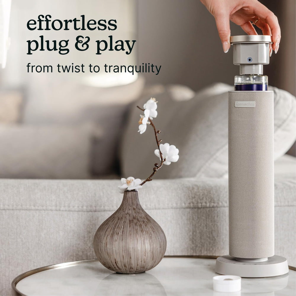 Homedics SereneScent 60ml bottles ready for seasonal ambience.