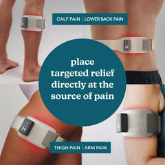 Homedics wrap on arm, adjustable strap for secure, comfortable fit.