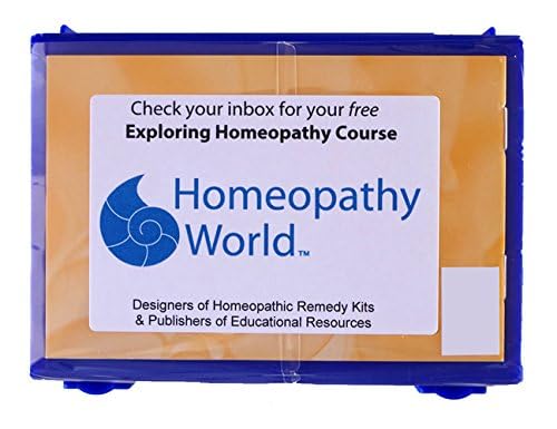 Homeopathy World 18 Remedy Starter Kit pills closeup showing lactose-free formula