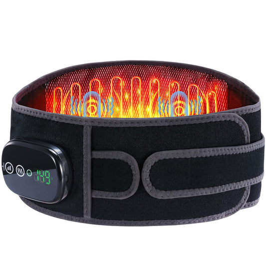 HOMRELEXA cordless heating pad for back with hands-free warmth and flexible use.