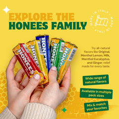 Honees Foil Wrapped Drops close-up signals freshness and clean ingredients.
