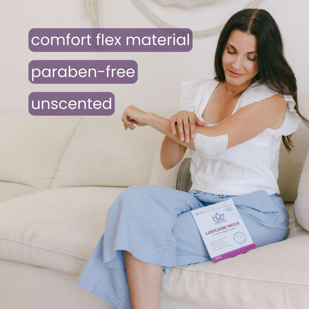 HONESTMED patch delivers up to 12 hours of relief.