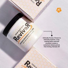 Honey for Healing manuka honey infusion adds soothing skin care.
