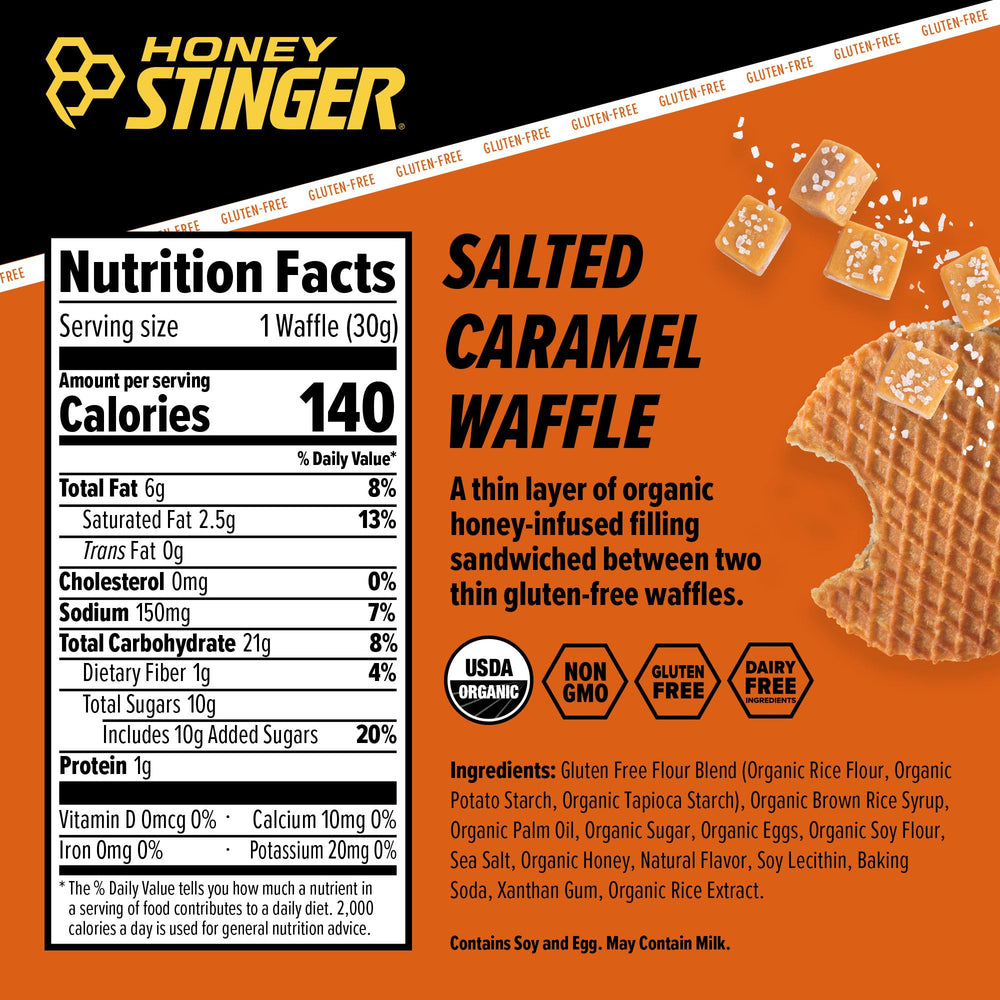 Cookies and Cream waffle pack showing creamy filling and light crisp layers