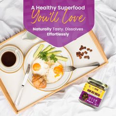 HoneyBeeZone natural-light product shot emphasizes single-ingredient goodness.