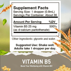 HoneyCombs B5 drops daily-use setup with glass of water.