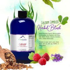 Family use scene with Calcom calcium drops for adults and kids