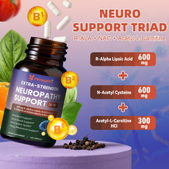 Honeylitte Alpha Lipoic Acid bottle label highlighting antioxidant ingredients.