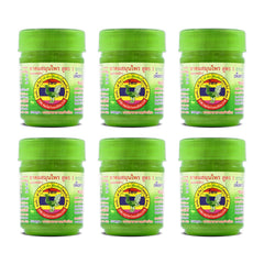 HONG THAI New Herbal Inhaler Green Pack front view, compact mood-enhancing aromatherapy.