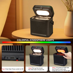 HONGUT dimmable reading light supports midnight reading.