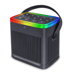 HONGUT white noise sound machine offers portable calm for travel with diverse sounds.