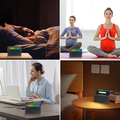 Auto-off timer supports worry-free bedtime routines.