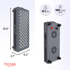 Hooga HG500 hanging kit in use for quick mounting.
