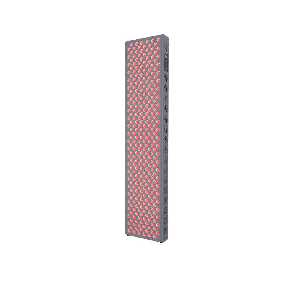 Hooga PRO1500 red light panel front view for convenient at-home full-body light therapy setup.
