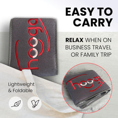 Hooga Red Light Therapy Wrap on the leg for versatile wear and comfort