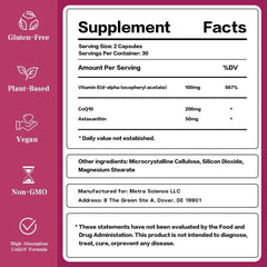 HOPE LIFE CoQ10 bottle-packaging on table suggesting daily routine